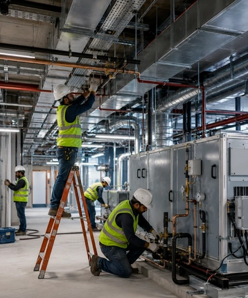 Mechanical services site work