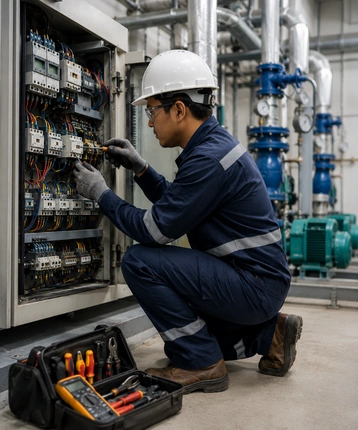 MEP maintenance site work