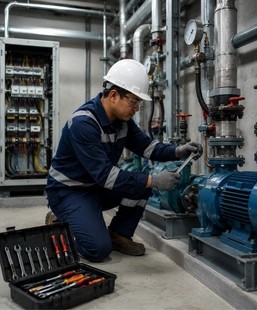 RAS United MEP maintenance team